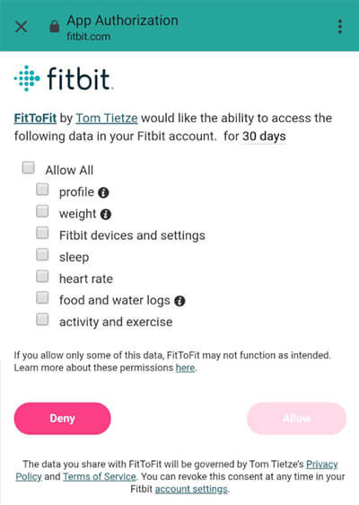 fittofit-app-authoriztion-to-sync-with-fitbit